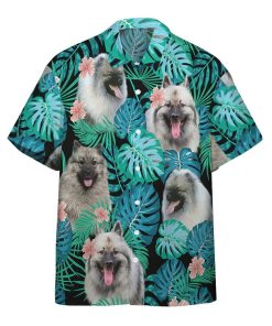 Gearhumans 3D Keeshond Dog Summer Custom Short Sleeve Shirt GW19052120 Hawai Shirt Short Sleeve Shirt S 