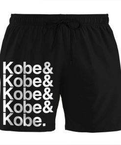 Gearhumans 3D Kobe Bryant Custom Summer Beach Shorts Swim Trunks GN02075 Men Shorts Men Shorts S 