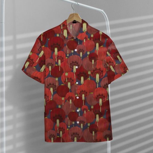 Gearhumans 3D Lanterns Hawaii Shirt ZK13048 Hawai Shirt