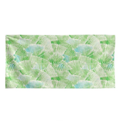 Gearhumans 3D Leaf Beach Towel GJ14052135 Towel Towel 60''x30''