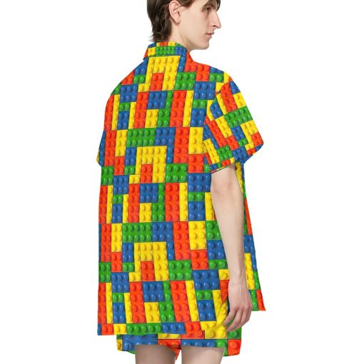 Gearhumans 3D Lego Fabric Custom Hawaii Shirt GO10052120 Hawai Shirt