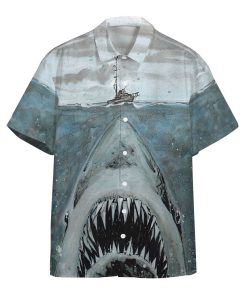 Gearhumans 3D Let Shark Kiss You Custom Short Sleeve Shirt GS2106211 Hawai Shirt Hawai Shirt S 