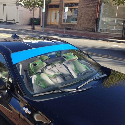 gearhumans 3D Lizard Custom Car Auto Sunshade GS30073 Auto Sunshade