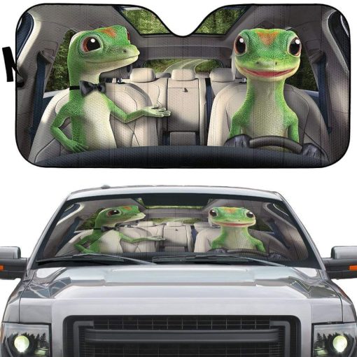 gearhumans 3D Lizard Custom Car Auto Sunshade GS30073 Auto Sunshade