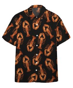 Gearhumans 3D Lobster X Ray Custom Short Sleeve Shirt GO07052117 Hawai Shirt Short Sleeve Shirt S 