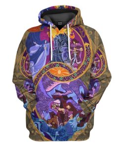 Gearhumans 3D Lord Of The Rings Custom Tshirt Hoodie Apparel GW120416 3D Apparel Hoodie S