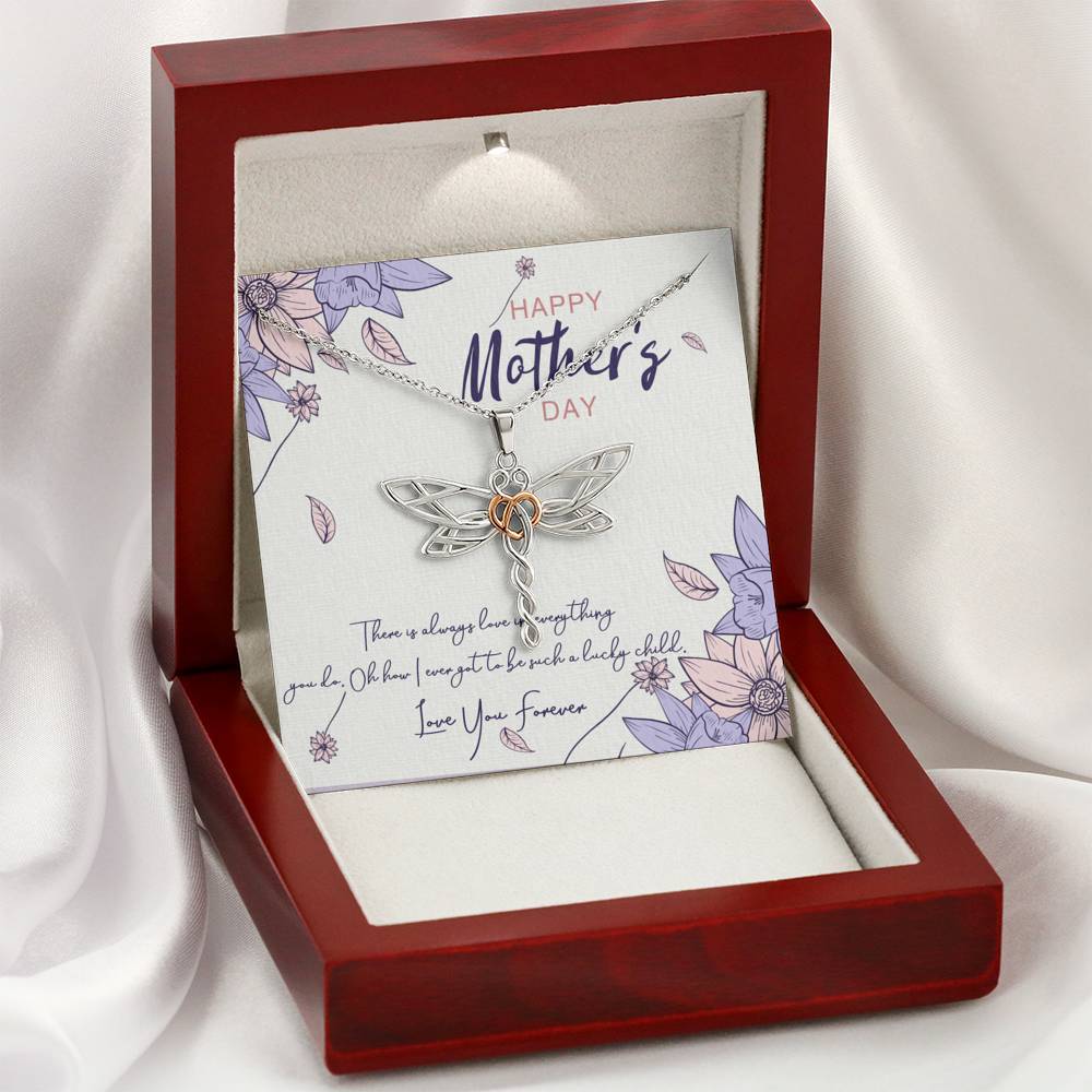 Gearhumans 3D Love You Mom Happy Mothers Day Dragonfly Dream Necklace 5 Gearhumans 3D Love You Mom Happy Mothers Day Dragonfly Dream Necklace GS2204217 ShineOn Fulfillment
