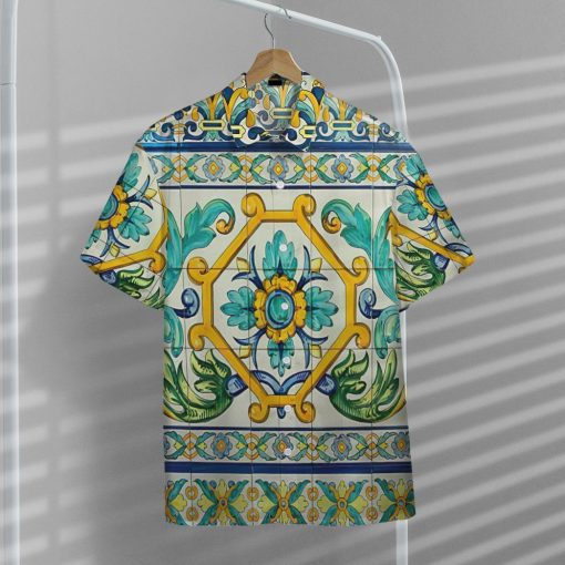 Gearhumans 3D Majolica Hawaii Shirt ZC13045 Hawai Shirt