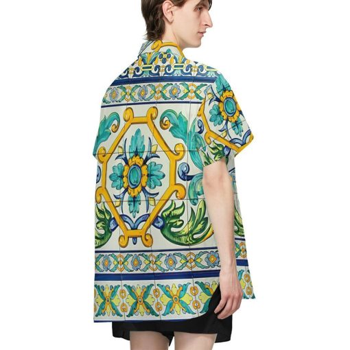 Gearhumans 3D Majolica Hawaii Shirt ZC13045 Hawai Shirt