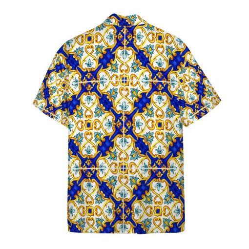 Gearhumans 3D Majolica Hawaii Shirt ZC13046 Hawai Shirt