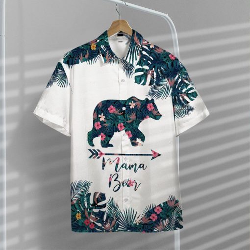 Gearhumans 3D Mama Bear Mothers Day Gift Hawaii Shirt ZZ06041 Hawai Shirt