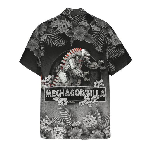 Gearhumans 3D Mechagodzilla Mother Day Hawaii Shirt ZZ01044 Hawai Shirt