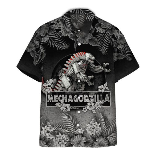 Gearhumans 3D Mechagodzilla Mother Day Hawaii Shirt ZZ01044 Hawai Shirt Short Sleeve Shirt S