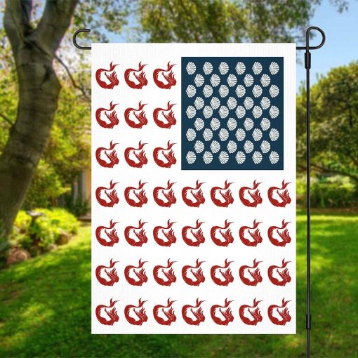Gearhumans 3D Mermaid American Flag Custom Flag GW2106211 House Flag