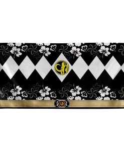 Gearhumans 3D Mighty Morphin Power Rangers Black Ranger Custom Beach Towel GW0206218 Towel Towel 60''x30'' 