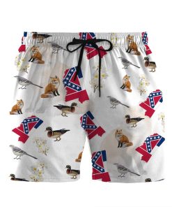Gearhumans 3D Mississippi Proud Custom Beach Shorts Swim Trunks GS28052117 Men Shorts Men Shorts S 