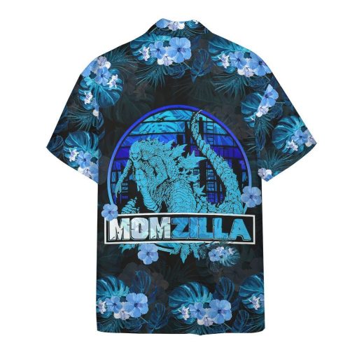 Gearhumans 3D Momzilla Mother Day Hawaii Shirt ZZ3003 Hawai Shirt