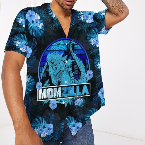 Gearhumans 3D Momzilla Mother Day Hawaii Shirt ZZ3003 Hawai Shirt