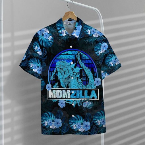 Gearhumans 3D Momzilla Mother Day Hawaii Shirt ZZ3003 Hawai Shirt