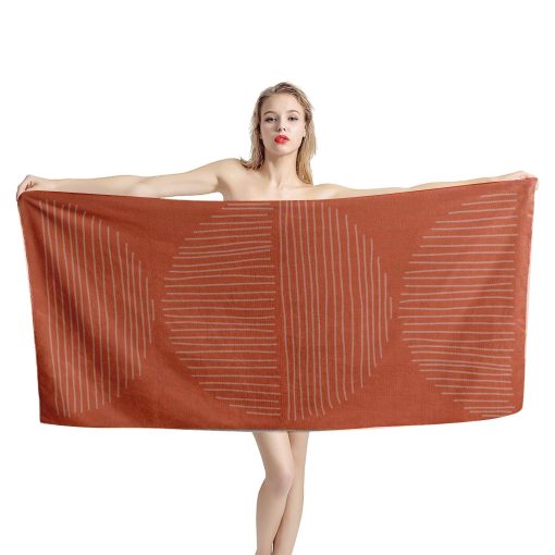 Gearhumans 3D Moon Beach Towel GJ1405219 Towel