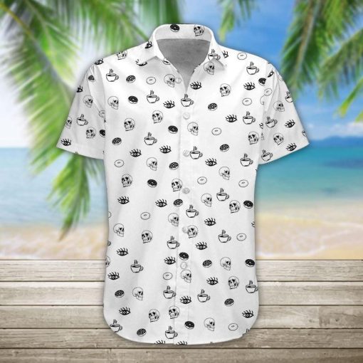 Gearhumans 3D Morning Glory Hawaii Shirt hawaii Short Sleeve Shirt