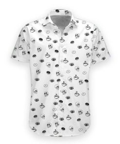 Gearhumans 3D Morning Glory Hawaii Shirt hawaii Short Sleeve Shirt S