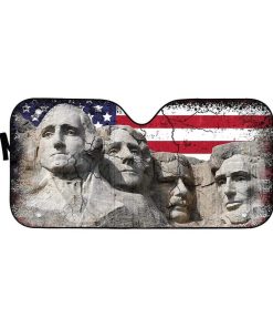 gearhumans 3D Mount Rushmore Custom Car Auto Sunshade GL14074 Auto Sunshade 57''x27.5'' 