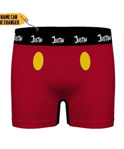 Gearhumans 3D Mouse Boyfriend Couple Underwears Custom Name Mens Underwears GO05072122 Men Underwears Men Underwears S 