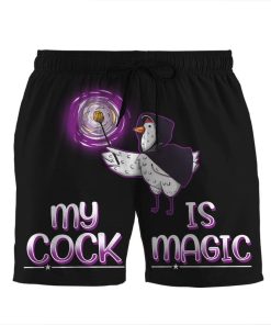Gearhumans 3D My Cock Is Magic Custom Beach Shorts Swim Trunks GS07075 Men Shorts Men Shorts S