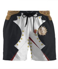 Gearhumans 3D Napoleon Bonaparte Custom Beach Shorts Swim Trunks GV10075 Men Shorts Men Shorts S
