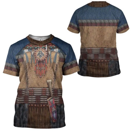 Gearhumans 3D Native America Tshirt Hoodie Apparel GB180327 3D Apparel
