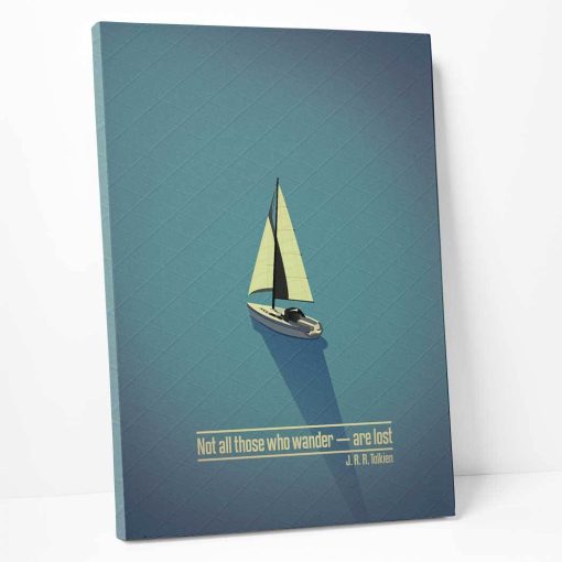 Gearhumans 3D Not All Those Who Wander Are Lost Canvas ZK2405216 Canvas