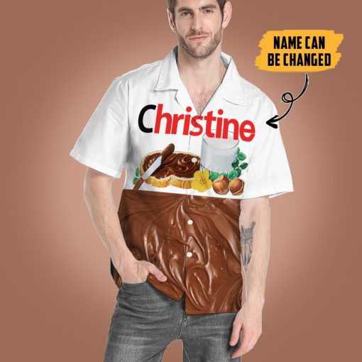 Gearhumans 3D Nutella Custom Hawaii Shirt GO12052141 Hawai Shirt