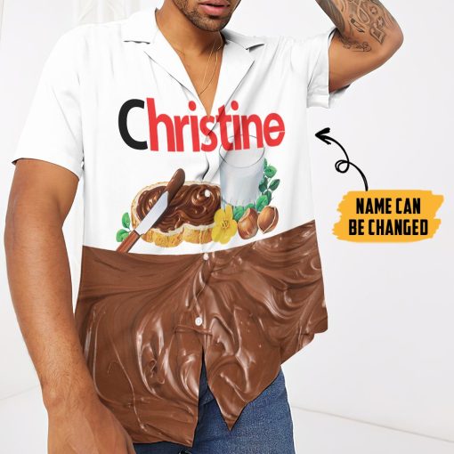 Gearhumans 3D Nutella Custom Hawaii Shirt GO12052141 Hawai Shirt