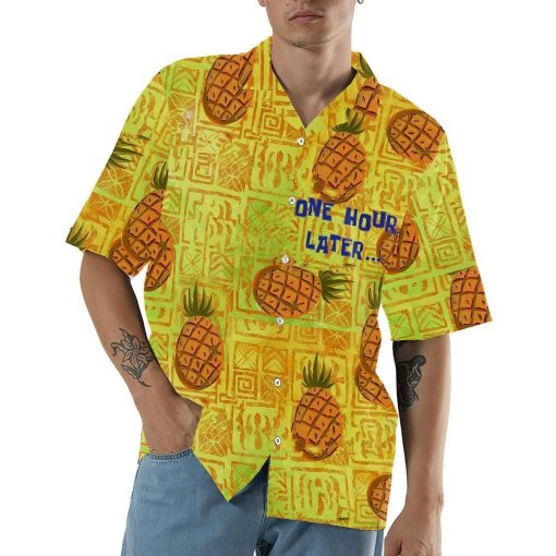 Gearhumans 3D One Hour Later Hawaii Shirt ZK0405216 Hawai Shirt
