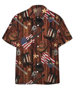 Gearhumans 3D One Of A Kind Country Cowboy Custom Hawaii Shirt GO11052123 Hawai Shirt Short Sleeve Shirt S 