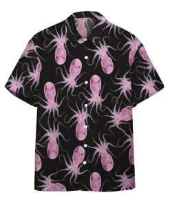 Gearhumans 3D Optopus X Ray Custom Short Sleeve Shirt GO07052115 Hawai Shirt Short Sleeve Shirt S 