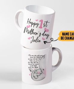 Gearhumans 3D Our First Mothers Day Custom Name Mug GS090420 Mug