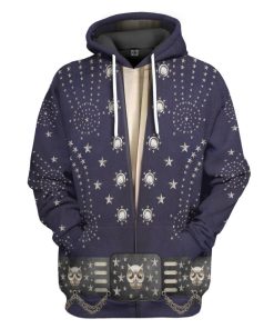 Gearhumans 3D Owl ELV PRL Jumpsuit Custom Tshirt Hoodie Apparel GW1106214 3D Apparel Hoodie S 