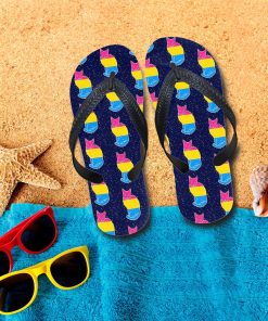 Gearhumans 3D Pans Cats In Space Custom Flip Flop GS26052122 Flipflop Women 35EU 