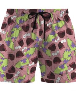Gearhumans 3D Patrick Star Everywhere Custom Beach Shorts Swim Trunks GL300618 Men Shorts Men Shorts S 