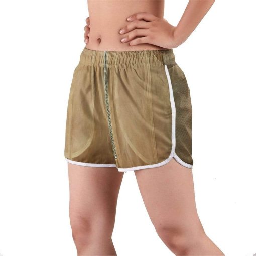 Gearhumans 3D Penetration Custom Women Beach Shorts GC29074 Women Shorts