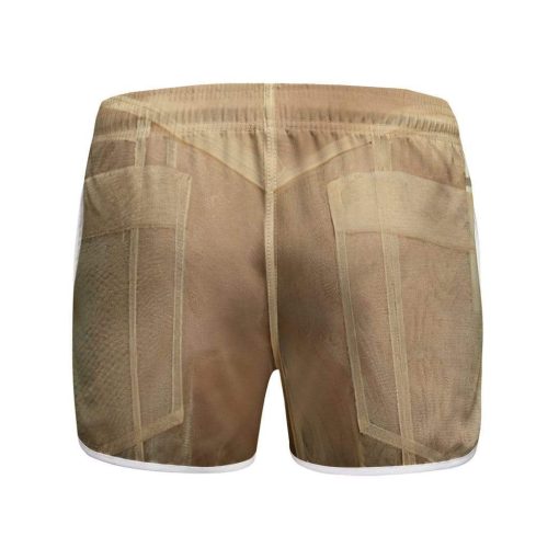 Gearhumans 3D Penetration Custom Women Beach Shorts GC29074 Women Shorts