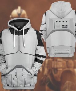 Gearhumans 3D Phase 1 Clone Trooper Custom Tshirt Hoodie Apparel GW2805216 3D Apparel 