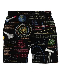 Gearhumans 3D Planetary Missions Graphics Custom Beach Shorts Swim Trunks GS1205215 Men Shorts Men Shorts S 