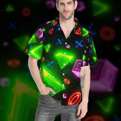 Gearhumans 3D Play Station Custom Hawaii Shirt GO1005219 Hawai Shirt