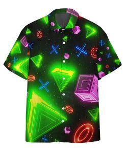 Gearhumans 3D Play Station Custom Hawaii Shirt GO1005219 Hawai Shirt Short Sleeve Shirt S 
