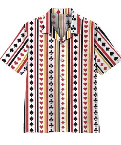 Gearhumans 3D Playing Card Hawaii Shirt ZZ2904215 Hawai Shirt Short Sleeve Shirt S 