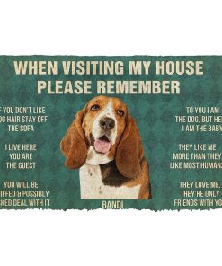 Gearhumans 3D Please Remember Bandi House Rules Custom Doormat GW26044 Doormat Doormat S(15,8inchx23,6inch) 