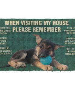 Gearhumans 3D Please Remember Custom Doormat GJ1805211 Doormat Doormat S(15,8inchx23,6inch) 
